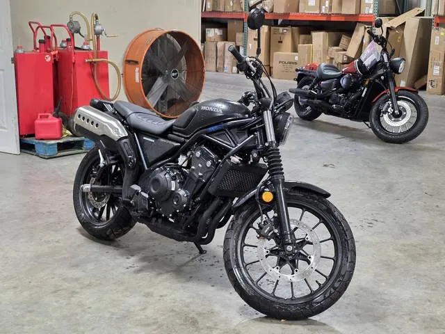 2025 Honda® SCL500 — front three-quarter view