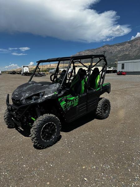 2025 Kawasaki Teryx4 S LE Cypher Camo Gray