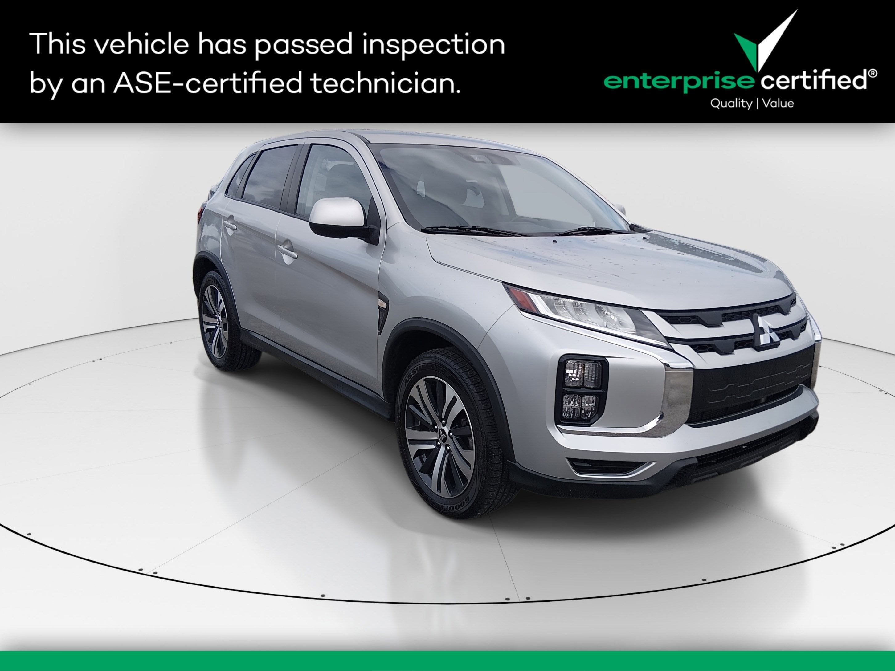 2024 Mitsubishi Outlander Sport ES 2.0 AWC — front three-quarter view