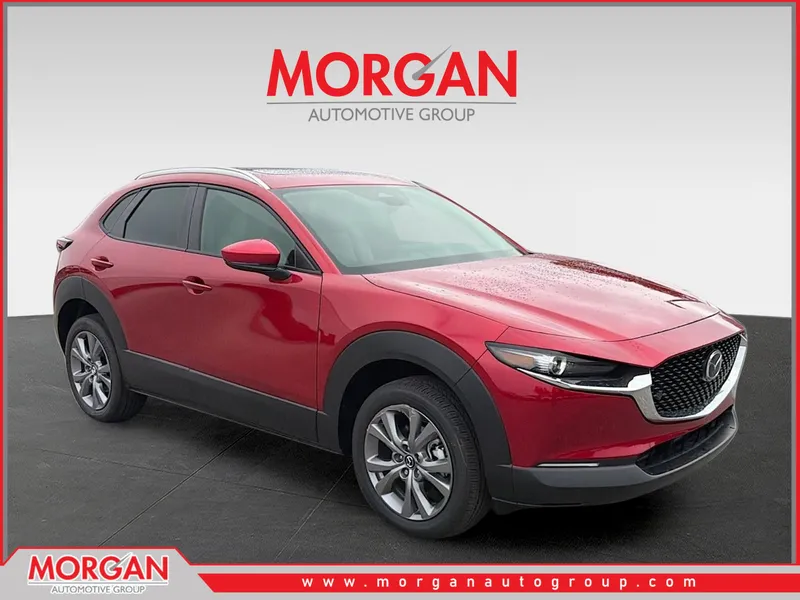 2026 Mazda CX-30 2.5 S Preferred in Soul Red Crystal Metallic — front three-quarter view