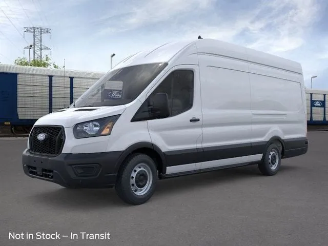 2026 Ford Transit-350 Base in Oxford White — front three-quarter view