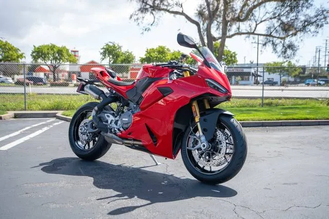 2026 Ducati Panigale V2 S — front three-quarter view