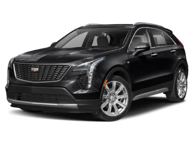 2019 Cadillac XT4 FWD Premium Luxury in Stellar Black Metallic — front three-quarter view