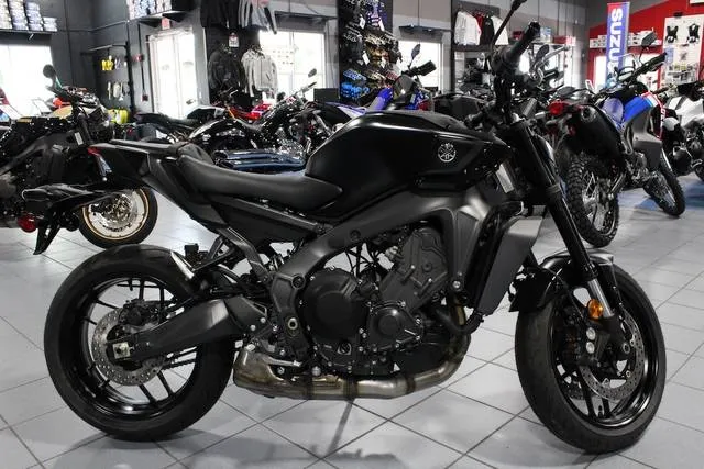 2026 Yamaha MT-09 — front three-quarter view