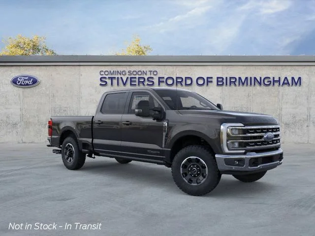 2026 Ford F-250SD Lariat in Black — front three-quarter view