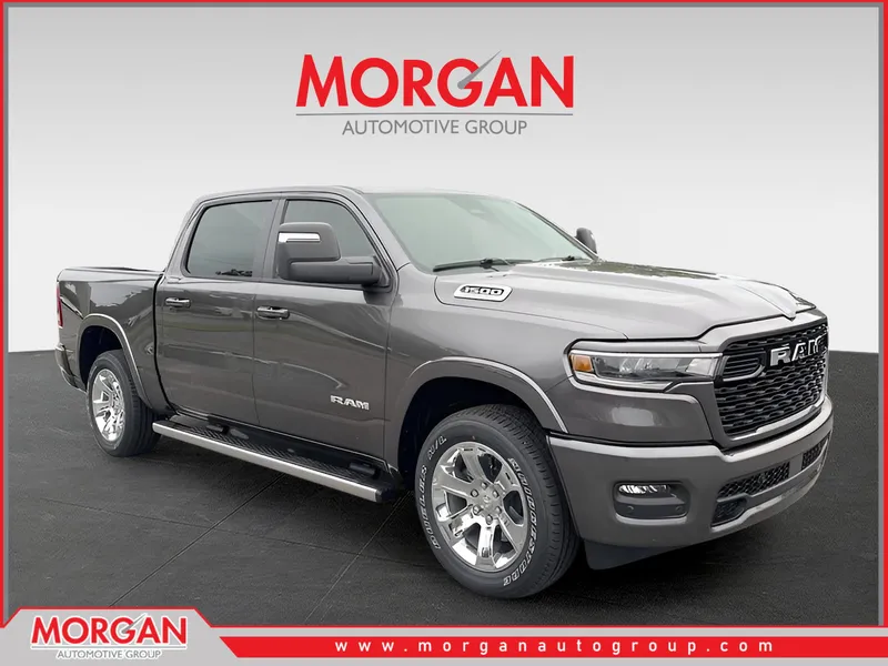 2026 Ram 1500 Big Horn/Lone Star in Gray — front three-quarter view