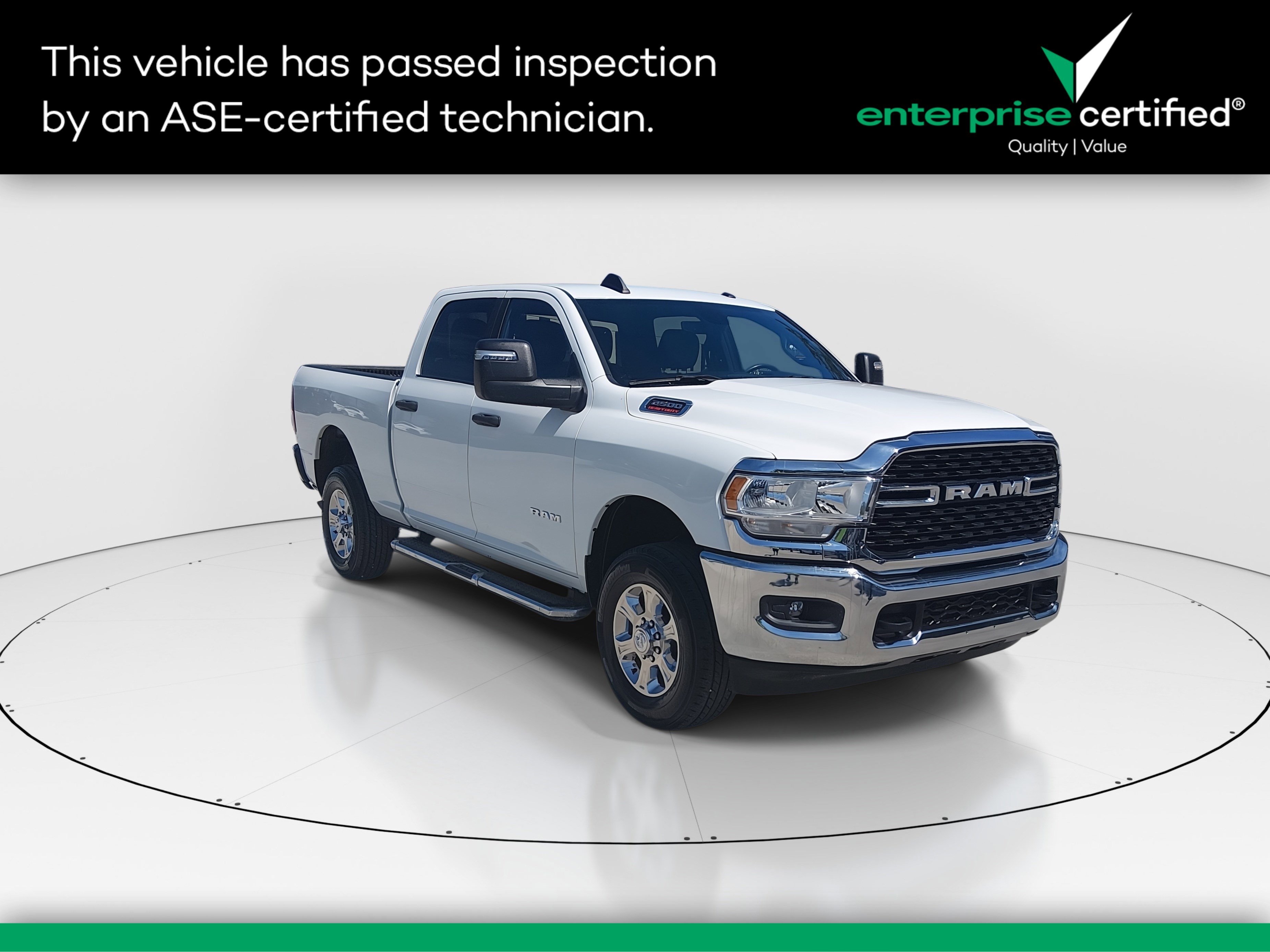 2024 Ram 2500 Big Horn 4x4 Crew Cab 6'4" Box — front three-quarter view