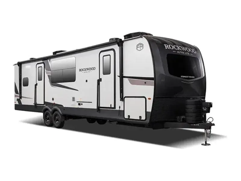 2027 Forest River RV Rockwood Ultra Lite — front three-quarter view