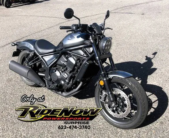 2024 Honda® Rebel 1100 — front three-quarter view