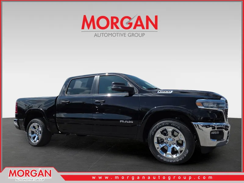 2026 Ram 1500 Big Horn/Lone Star in Black — front three-quarter view