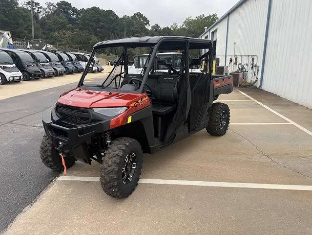 2026 Polaris® Ranger Crew XP 1000 EPS Premium Orange Rust — front three-quarter view
