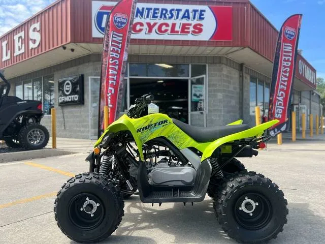 2026 Yamaha Raptor 110 — front three-quarter view