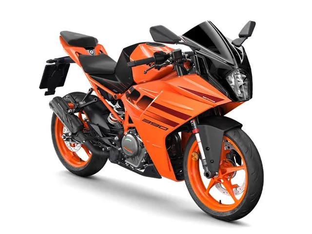 2024 KTM RC 390 — front three-quarter view
