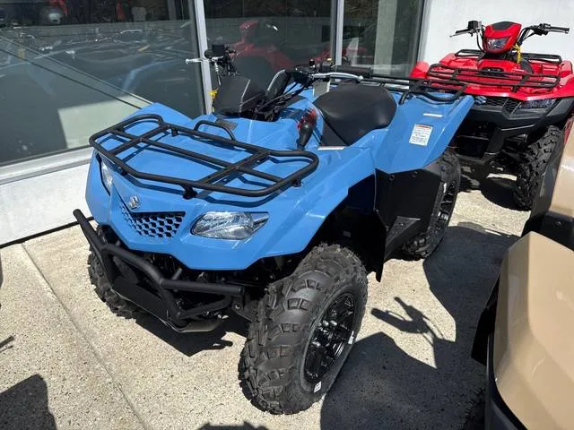 2025 Suzuki KQUAD400 — front three-quarter view