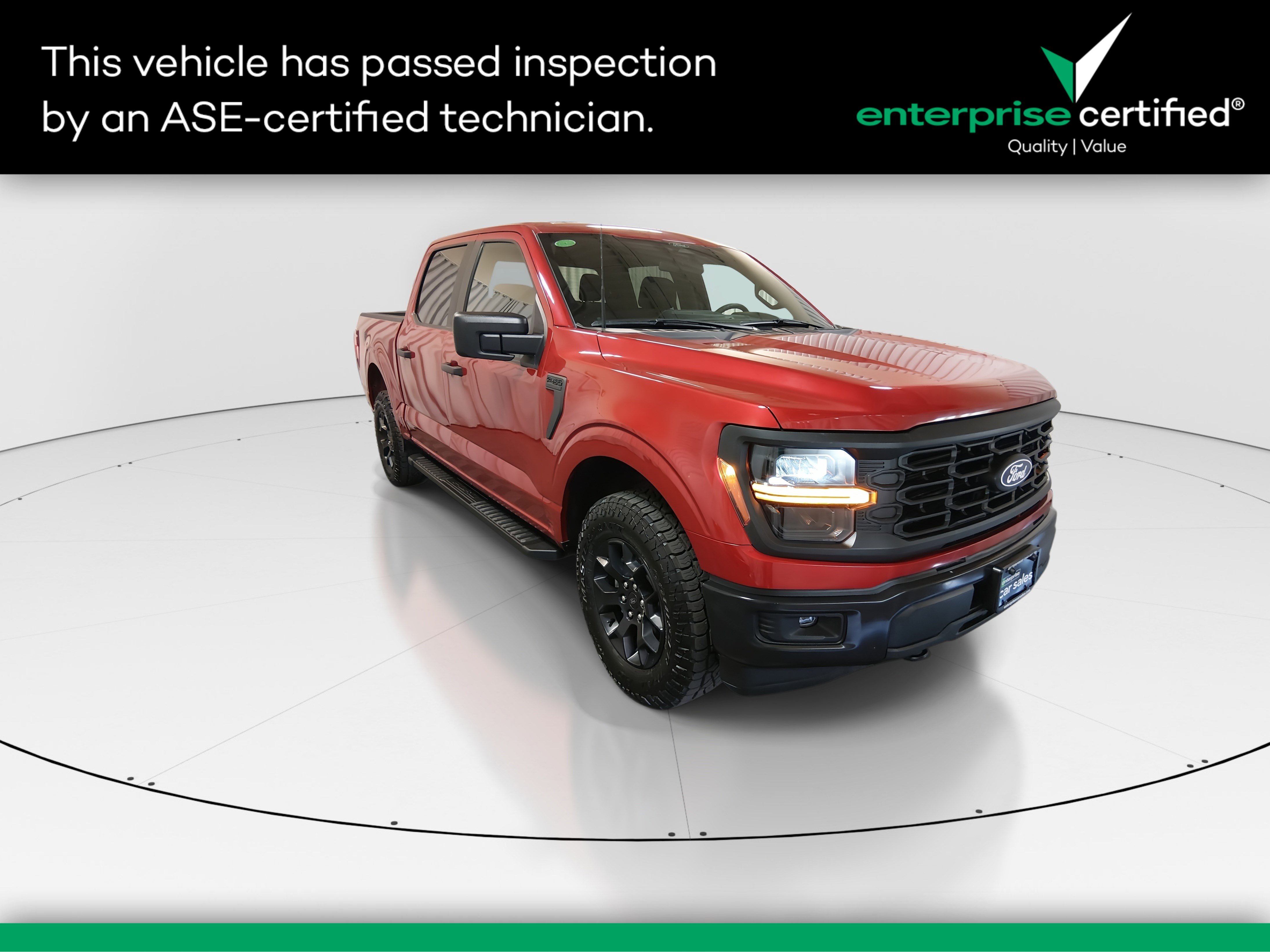 2024 Ford F-150 STX 4WD SuperCrew 5.5' Box — front three-quarter view