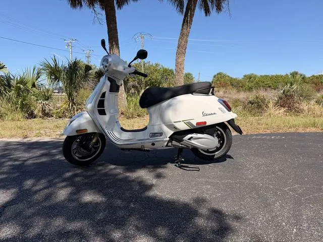 2027 Vespa GTS 310 — front three-quarter view