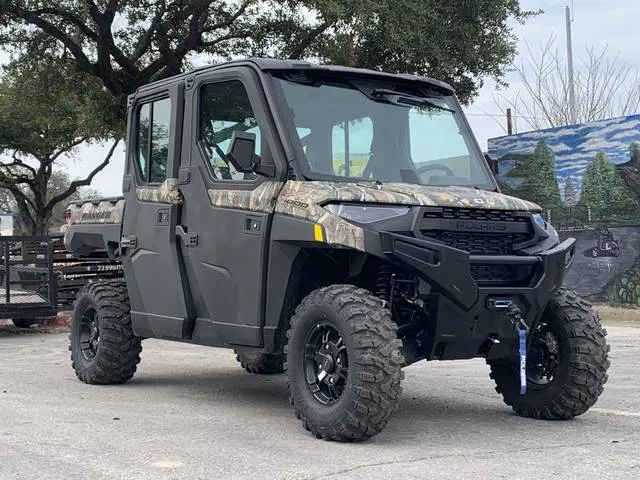 2026 Polaris® Ranger Crew XP 1000 NorthStar Edition Premium Polaris Pursuit Camo — front three-quarter view