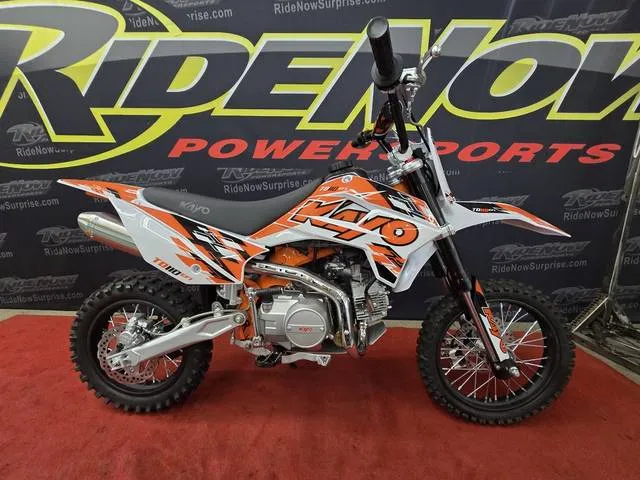 2026 Kayo TD110 EFI — front three-quarter view