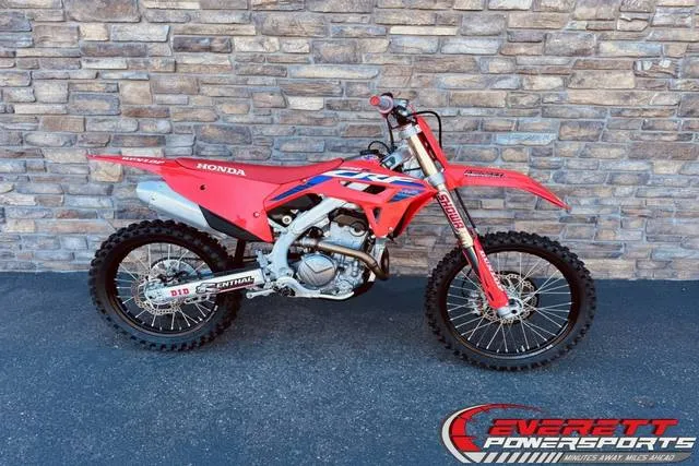 2023 Honda® CRF250R — front three-quarter view