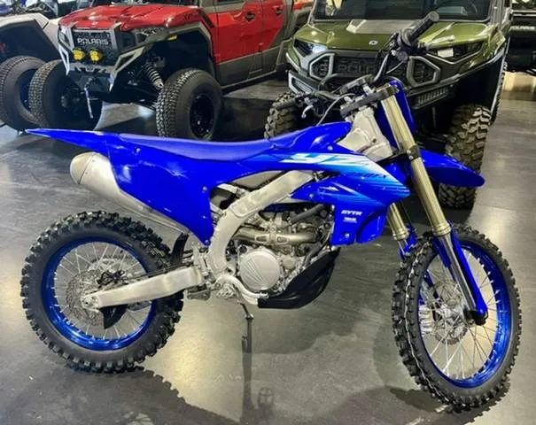 2027 Yamaha YZ250FX — front three-quarter view