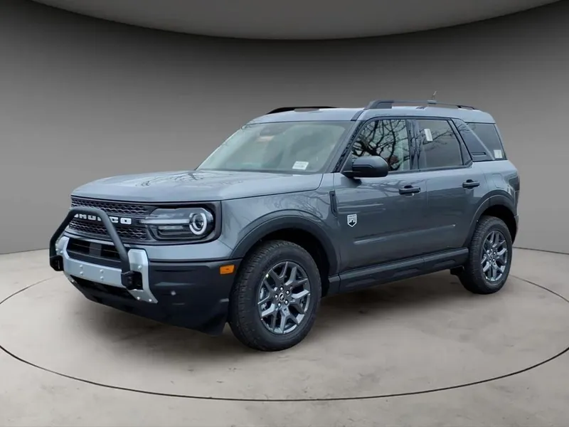 2026 Ford Bronco Sport Big Bend in Gray Metallic — front three-quarter view