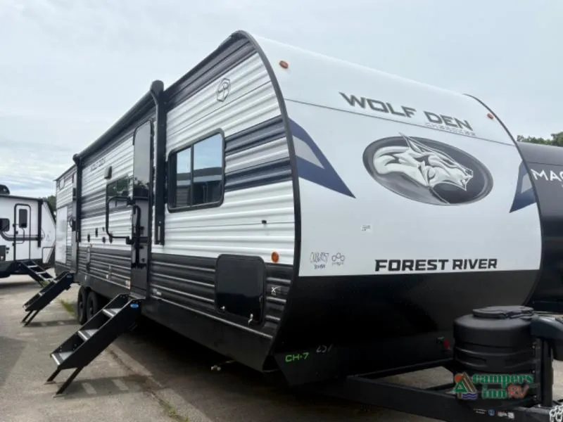 2027 Forest River RV Cherokee Wolf Den — front three-quarter view