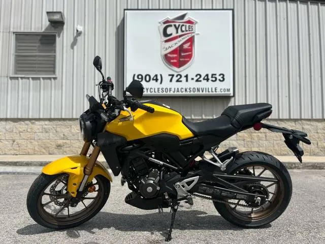 2026 Honda® CB300R — front three-quarter view