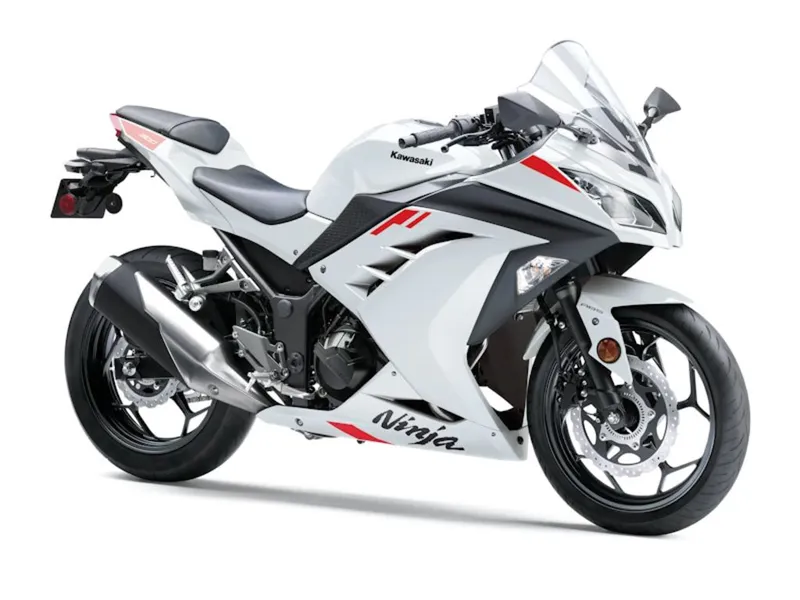 2026 Kawasaki NINJA 300 ABS — front three-quarter view