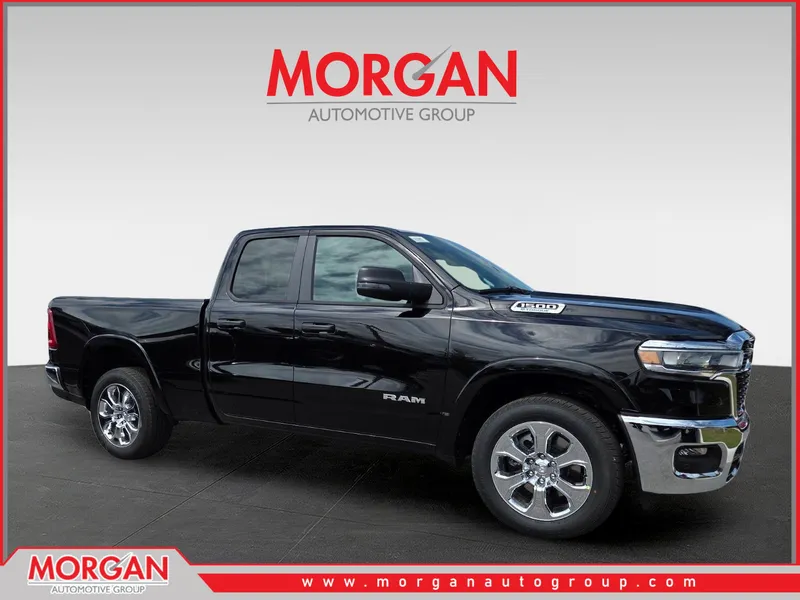 2026 Ram 1500 Big Horn/Lone Star in Black — front three-quarter view