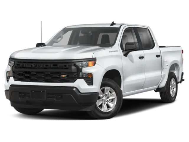 2026 Chevrolet Silverado 1500 Work Truck in Summit White — front three-quarter view