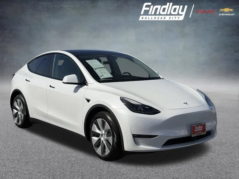 2023 Tesla Model Y Long Range in Other — front three-quarter view