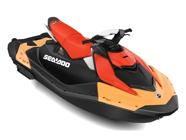 2026 Sea-Doo Spark™ for 3 Rotax® 900 ACE™ - 90 CONV with IBR and Audio — front three-quarter view
