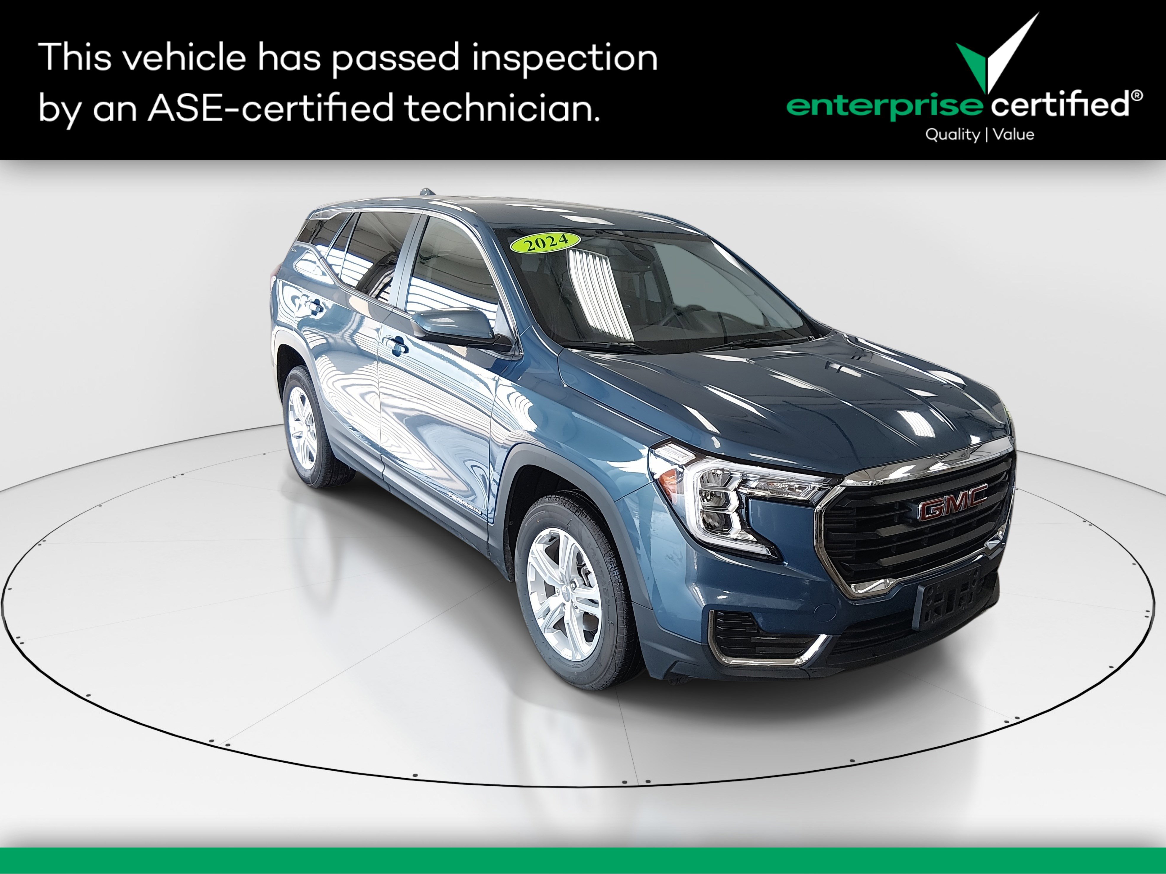 2024 GMC Terrain AWD 4dr SLE — front three-quarter view