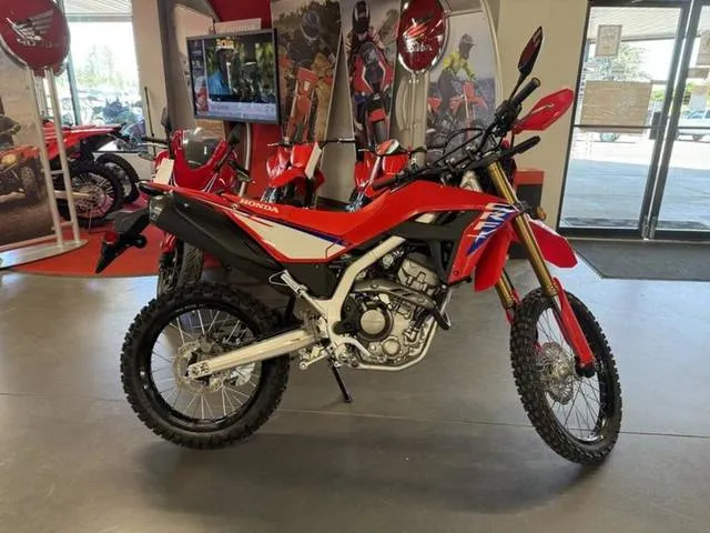 2025 Honda® CRF300L ABS — front three-quarter view