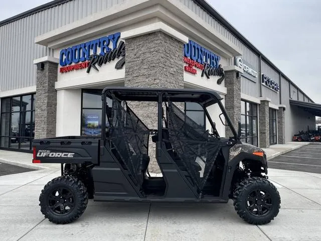 2026 CFMOTO UFORCE 800 XL Camo — front three-quarter view