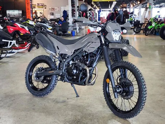 2026 Kawasaki KLX®230 DF ABS — front three-quarter view