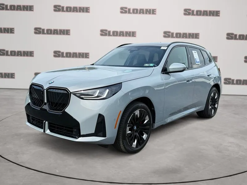 2026 BMW X3 30 xDrive in Gray Metallic — front three-quarter view