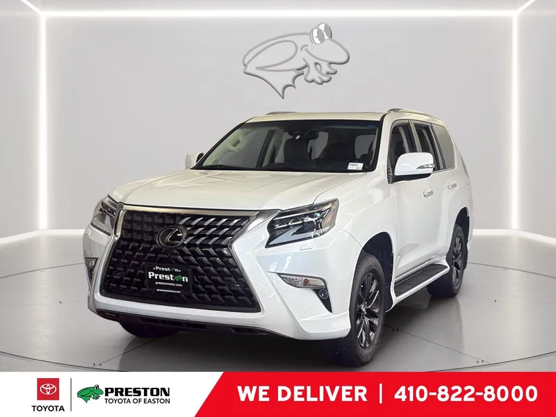 2022 Lexus GX GX 460 Premium in Starfire Pearl — front three-quarter view