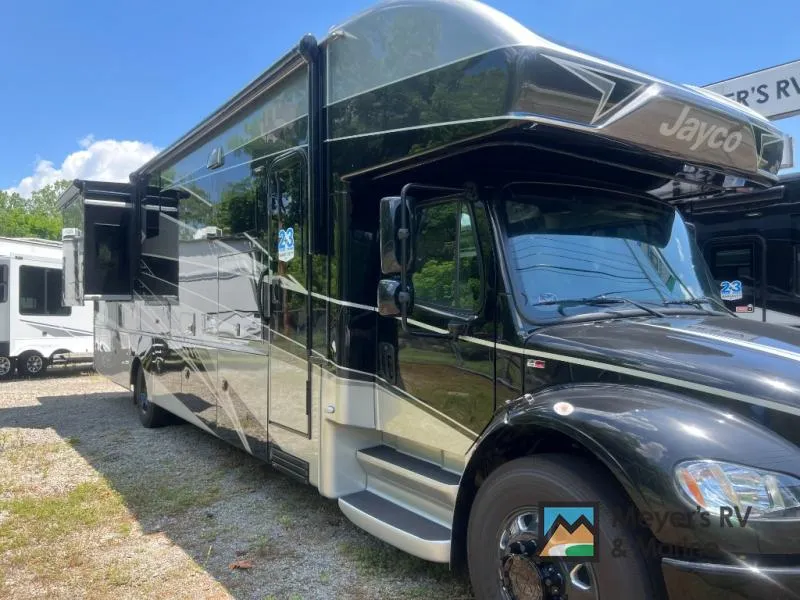 2026 Jayco Seneca 37K — front three-quarter view