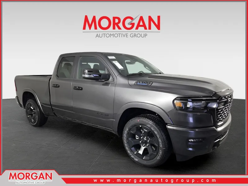 2026 Ram 1500 Big Horn/Lone Star in Gray — front three-quarter view
