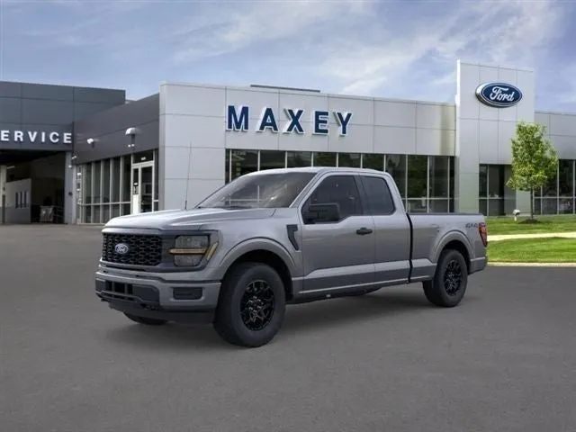 2026 Ford F-150 STX® in Carbonized Gray Metallic — front three-quarter view