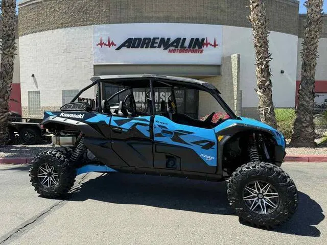 2026 Kawasaki Teryx® KRX4™ 1000 eS — front three-quarter view