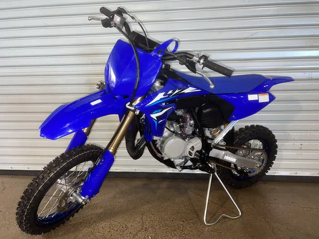 2026 Yamaha YZ65 — front three-quarter view