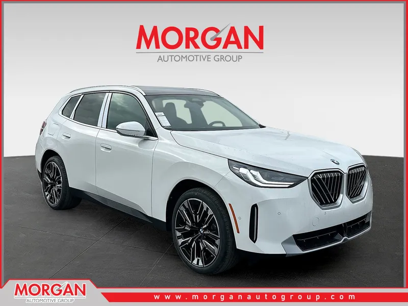 2026 BMW X3 30 xDrive in White — front three-quarter view