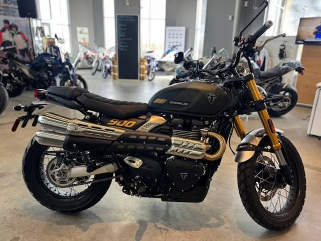 2026 Triumph Scrambler 900 — front three-quarter view