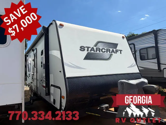 2016 Starcraft Launch Ultra Lite 26BHS — front three-quarter view