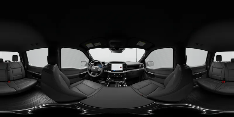 2026 Ford F-150 STX in Carbonized Gray Metallic — front three-quarter view