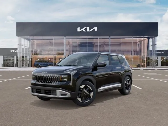 2027 Kia Seltos S ETA- AUG. 2026 in Black — front three-quarter view