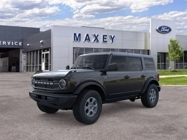 2026 Ford Bronco Big Bend® in Shadow Black — front three-quarter view