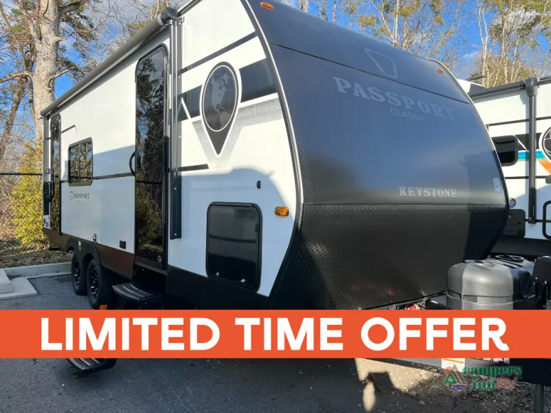 2026 Keystone RV Passport Classic — front three-quarter view